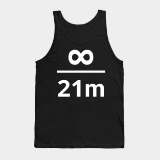 Infinity Divided by 21 Million Tank Top